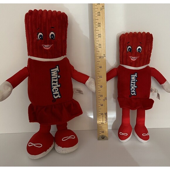 Twizzlers Licorice Girl Mascot Plush Stuffed Dolls Petting Zoo Lot of 2 - Picture 2 of 16